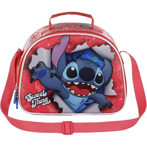 Disney - Bolsa Portamerienda 3D Stitch ㅤ