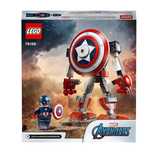 LEGO Marvel Los Vengadores- Armadura Robótica del Capitán América - 76168