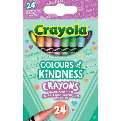Crayola - Lápices de cera, paquete de 24 colores ㅤ