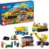 LEGO City - Camiones de Obra y Grúa con Bola de Demolición - 60391