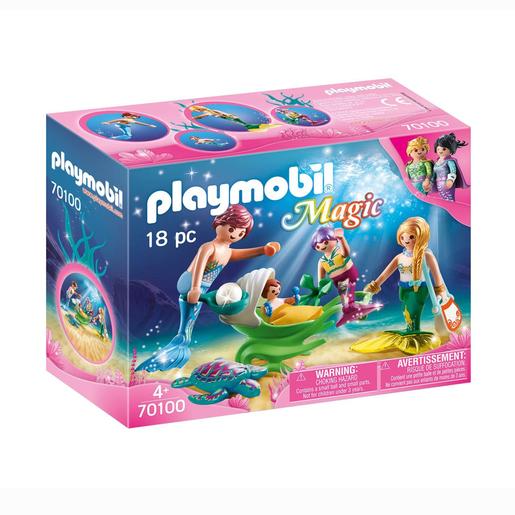 Playmobil - Familia con Cochecito  70100