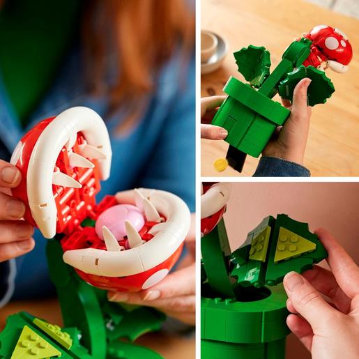 LEGO - Super Mario - Super Mario planta piraña, juguete de construcción 71426