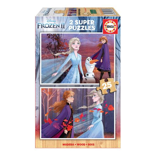 Educa Borrás - Frozen - Pack Puzzles 2x25 Piezas Frozen 2