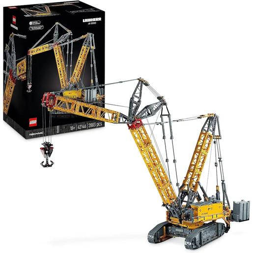 LEGO - Set de grúa con oruga Technic, sistema de cabestrante y brazo extensible 934590