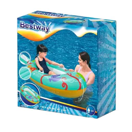 BestWay - Barca hinchable animales marinos
