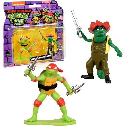 Famosa - Tortugas Ninja - Tortugas Ninja pack 2 Figuras (Varios modelos) ㅤ