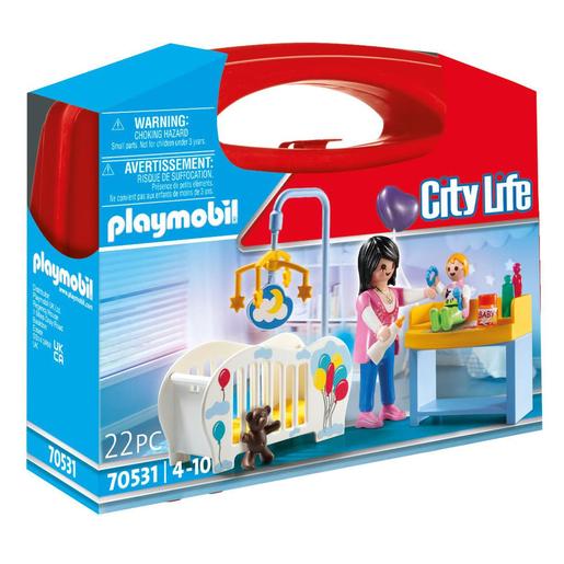 Playmobil - Maletín habitación bebé 70531