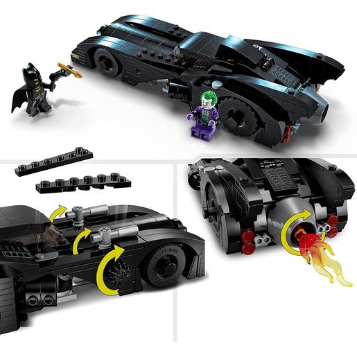 LEGO - Batman - Batmobile coche de juguete con minifiguras de Batman y Joker 76224