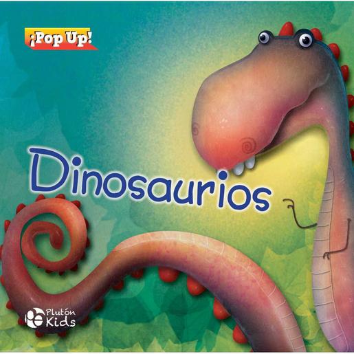 pluton ediciones - Libro de dinosaurios con efecto pop-up