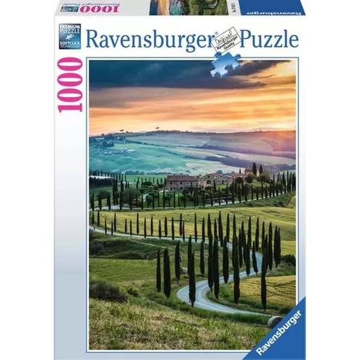 Ravensburger - Quebra-cabeça paisagem urbana europeia 1000 peças ㅤ