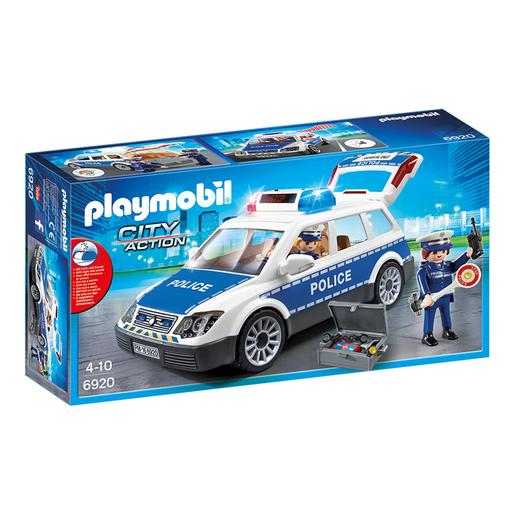 Playmobil - Coche Policía con Luces y Sonido - 6920