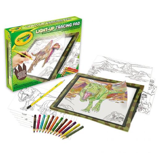 Crayola - Pizarra luminosa maxi dinosaurios