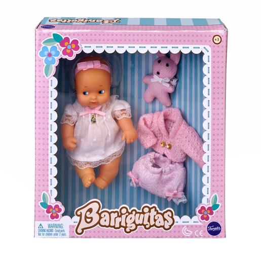 Barriguitas - Set Bebé y Ropita Rosa
