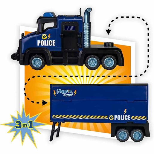 Pinypon Action - Super camión de policía