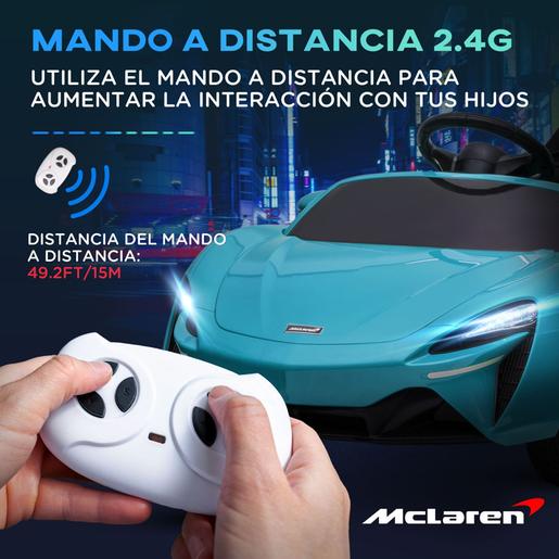 Homcom - Coche eléctrico McLaren 12V azul