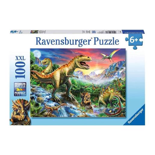 Ravensburger - La era de los dinosaurios - Puzzle 100 piezas XXL