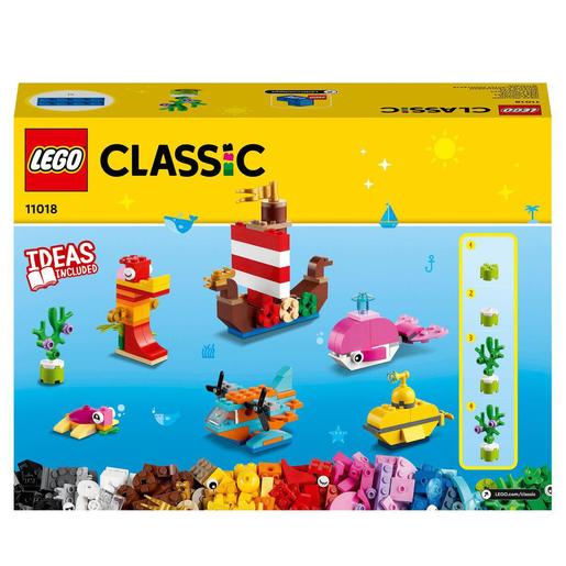 LEGO Classic - Diversión oceánica creativa - 11018