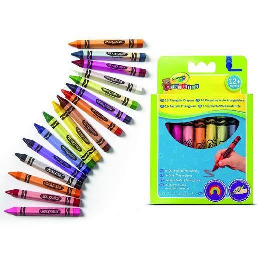Crayola - Pack 16 Ceras Lavables