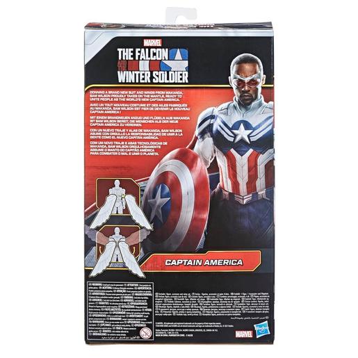 Marvel - Figura Capitán América Titan Hero