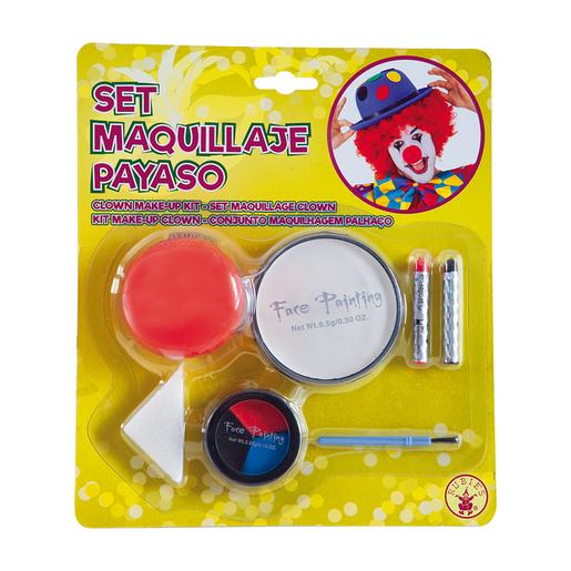 Disfraz Infantil - Set de Maquillaje Payaso 5-7 años
