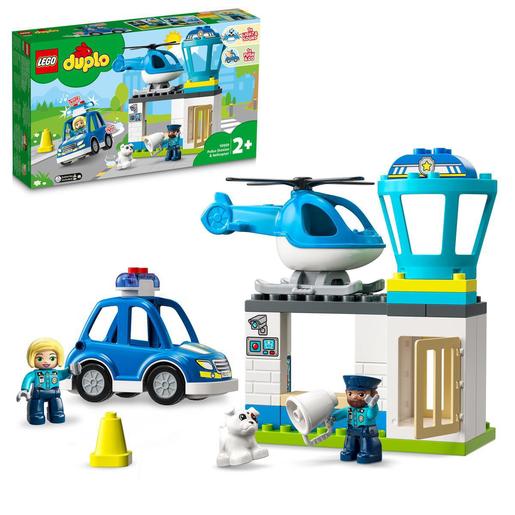 LEGO DUPLO - Comisaría de policía y helicóptero - 10959