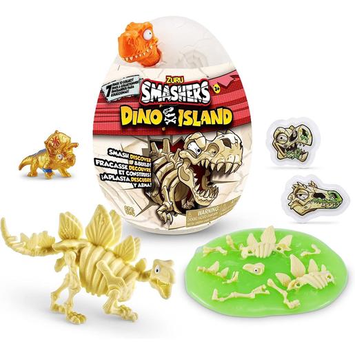 Bizak - Dino Island Nano Huevo Sorpresa: construye y colecciona 7 modelos de dinosaurios (Varios modelos) ㅤ