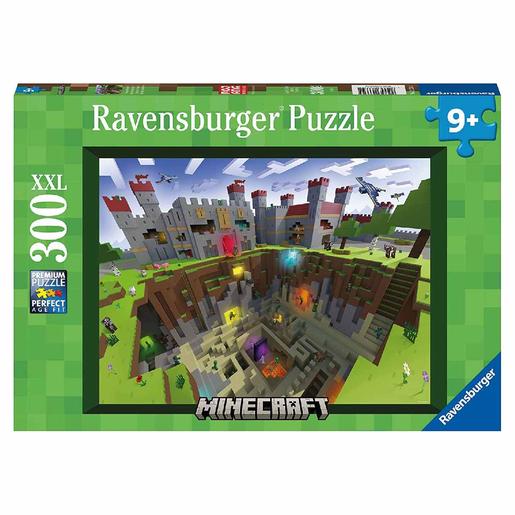 Ravensburger - Minecraft - Puzzle 300 piezas XXL