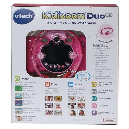 Vtech - Cámara Digital Kidizoom Duo FX Rosa