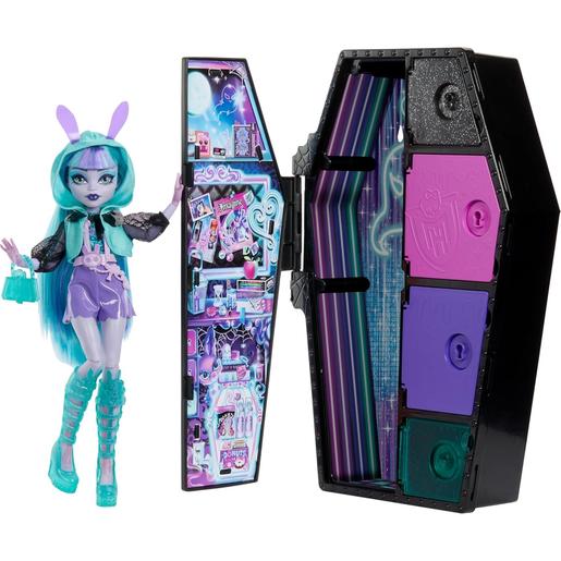 Mattel - Monster High - Skulltimate Secrets Neon Frights Twyla (Varios modelos) ㅤ