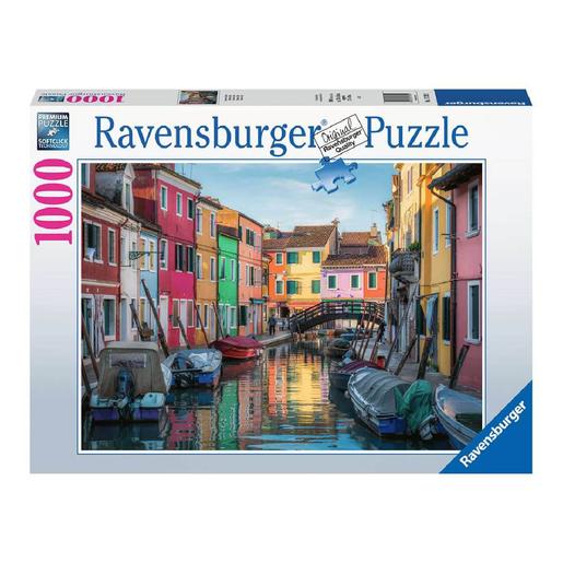 Ravensburger - Burano, Italia - Puzzle 1000 piezas
