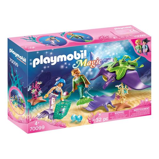 Playmobil - Recolectores de Perlas con Manta Raya 70099