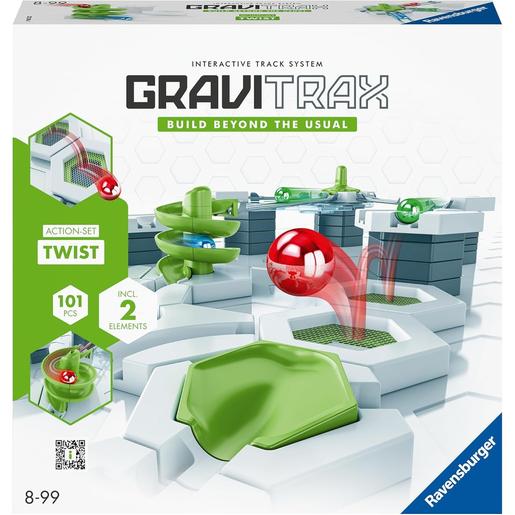 Ravensburger - GraviTrax Action Set Twist, Sistema de Pistas de Bolas ㅤ