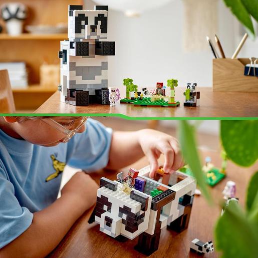 pico Perú fusión LEGO Minecraft - El Refugio-Panda - 21245 | Lego Minecraft | Toys"R"Us  España