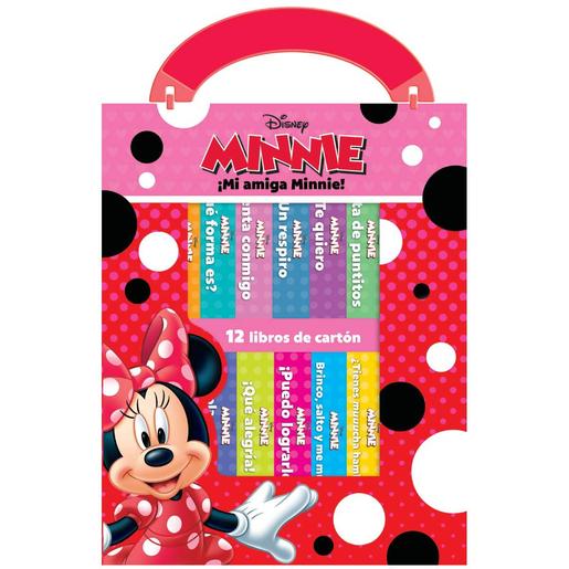 Minnie Mouse - Mi primera librería - Pack 12 libros de cartón