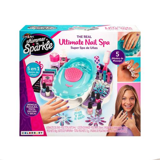 Shimmer 'n Sparkle - Spa de uñas 5 en 1