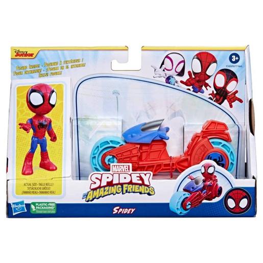 Spidey y su Superequipo - Spidey - Figura y su vehículo