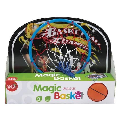 Sun & Sport - Canasta de baloncesto con pelota