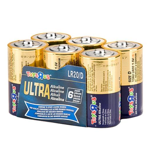Ultra - Pack 6 Pilas D Ultra Alcalinas