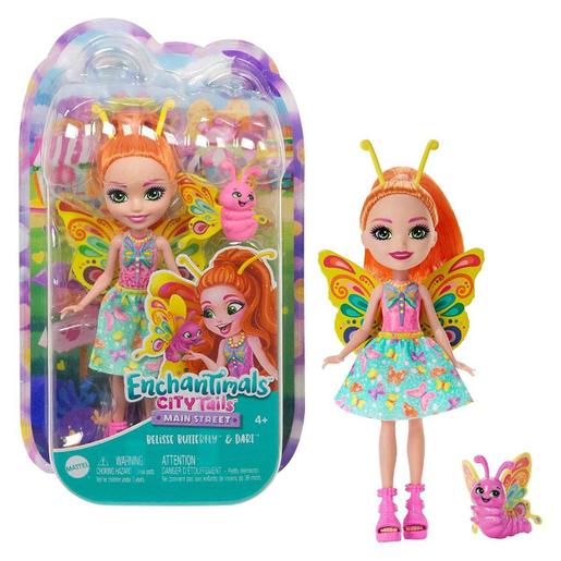 Enchantimals - Belisse Butterfly y Dart -Pack City Tails Main Street