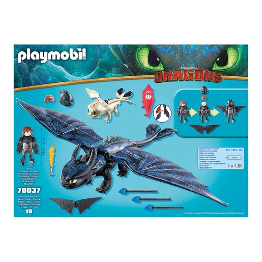 Playmobil Hipo y Desdentado con Bebé Dragón - 70037 | Dragones Toys"R"Us