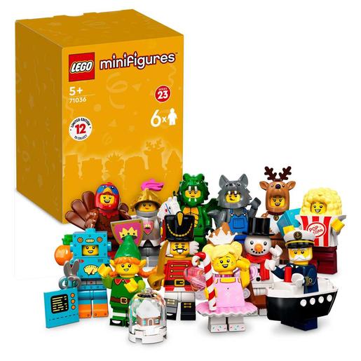 LEGO - Set de 6 figuras coleccionables edición 23 LEGO Minifigures (Varios modelos) 71036