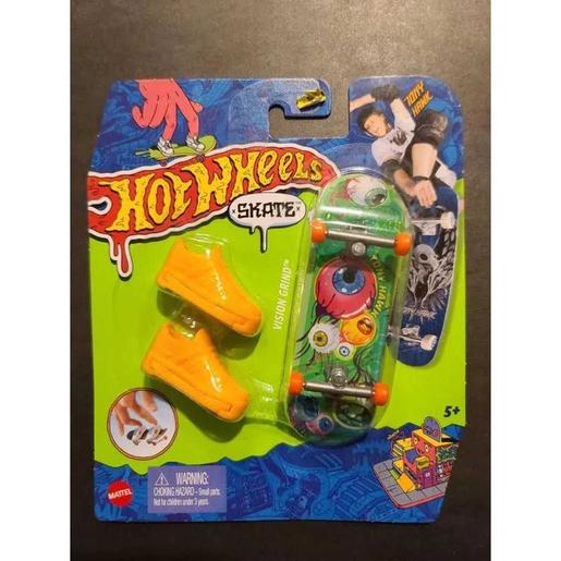 Hot Wheels - Monopatín de juguete con zapatillas para dedos, modelos  surtidos (Varios modelos) ㅤ, Teck Deck - Flick Trix