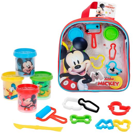 Mickey Mouse - Kit mochila con plastilina