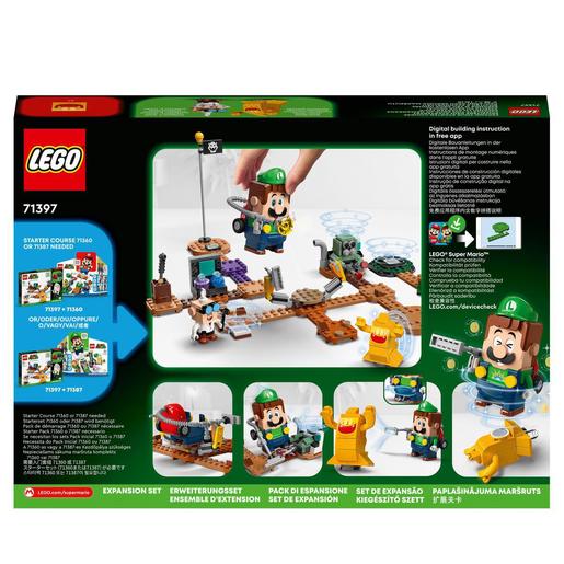LEGO Super Mario - Set de Expansión: Laboratorio y Succionaentes de la Mansión de Luigi - 71397