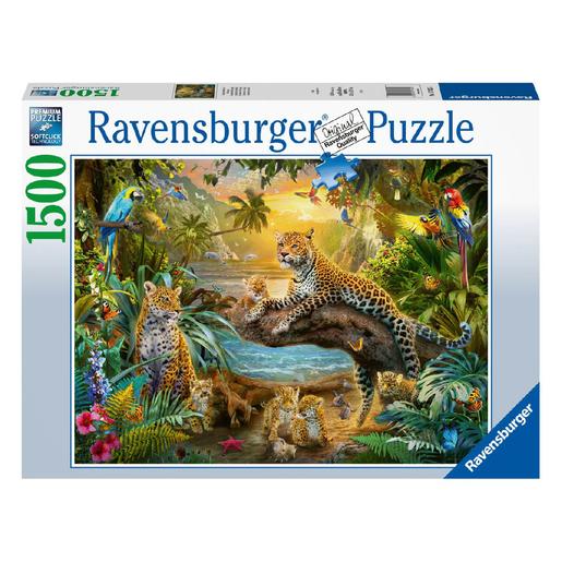 Ravensburger - Leopardos en la jungla - Puzzle 1500 piezas