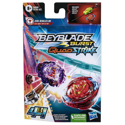 Hasbro - Beyblade - Beyblade Quad Strike: juego y batalla de trompos surtidos (Varios modelos) ㅤ