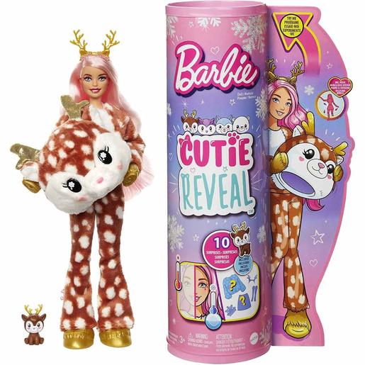 Barbie - Cutie Reveal Invierno - Muñeca ciervo