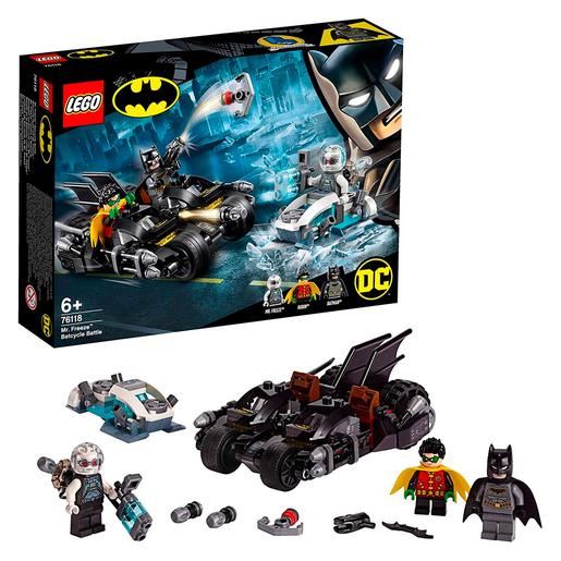 LEGO DC Cómics - Batalla en la Batmoto contra Mr. Freeze - 76118