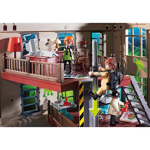 Playmobil - Cuartel Parque Bomberos Ghostbusters - 9219