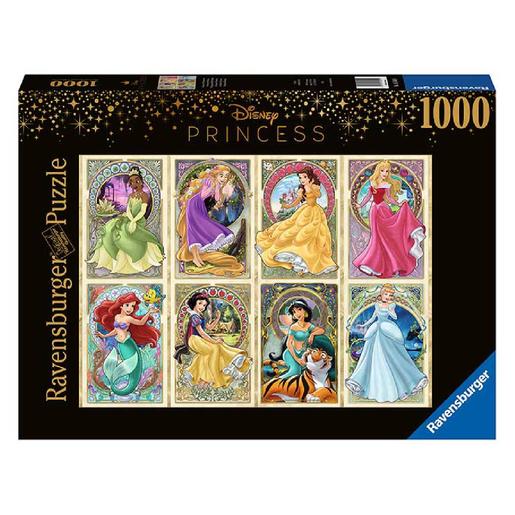 Ravensburger - Princesas Disney Art Nouveau - Puzzle 1000 piezas